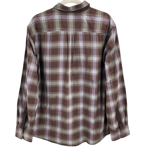 Tommy Bahama Mens Size XL Modern Fit Long Sleeve Shirt Contrast Plaid Button-Up - Picture 3 of 8